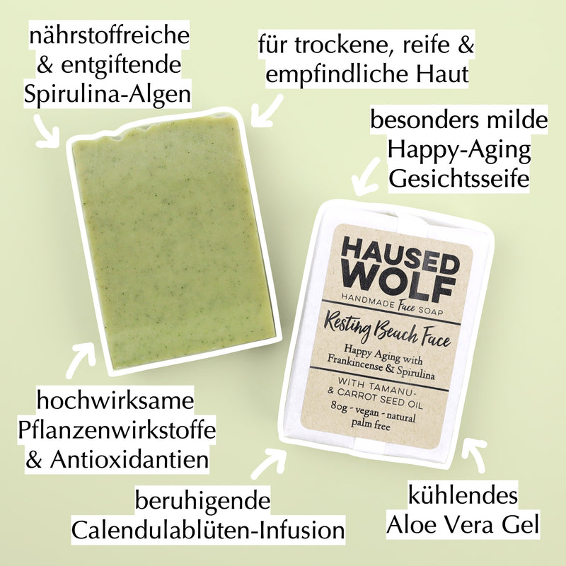 Resting Beach Face - Gesichtsseife - Probiergröße
