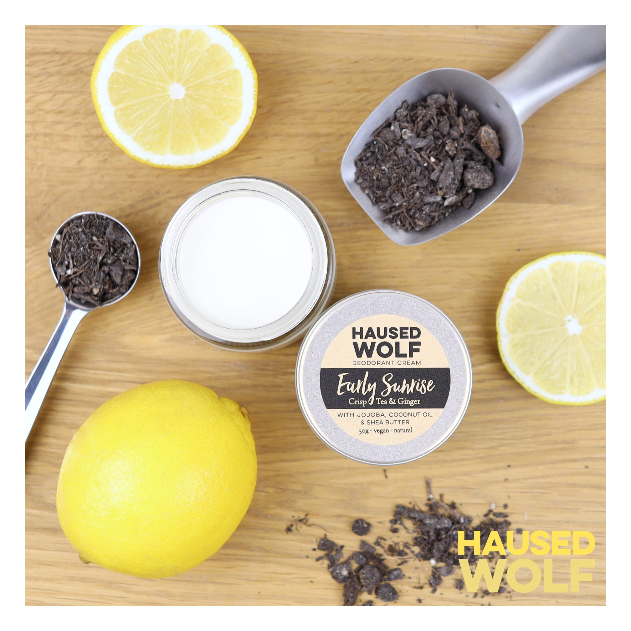 - vegane Sunrise zitrus ▷ Wolf ohne Deocreme Aluminium Haused Early -